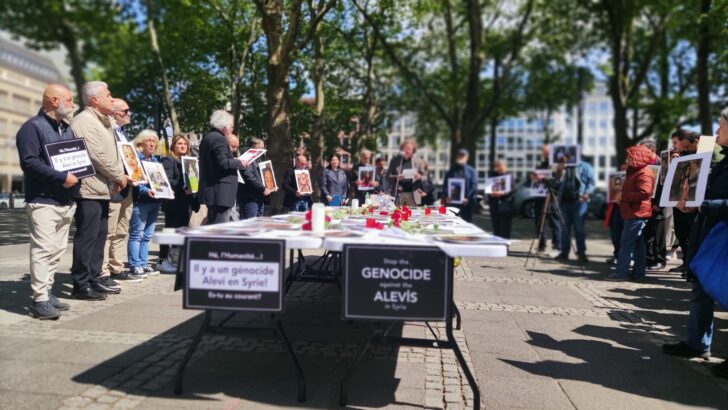 Commemorative Ceremony for Children in Syria and Press Release in Cologne  –  Handover of a Petition to UNICEF Germany